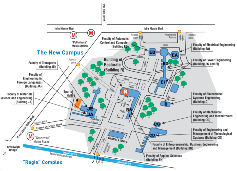 UPB Map